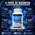 La fórmula avanzada con 4 tipos de magnesio que tu cuerpo necesita